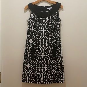 🔲 🔳👗Black & White Moroccan Pattern Dress 🔳🔲👗